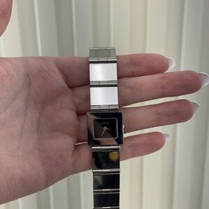 Gucci Black and Silver Smartwatch